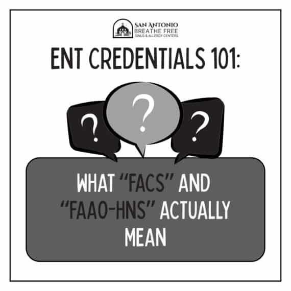 Ent Credentials 101 - Understanding FACS and FAAO-HNS